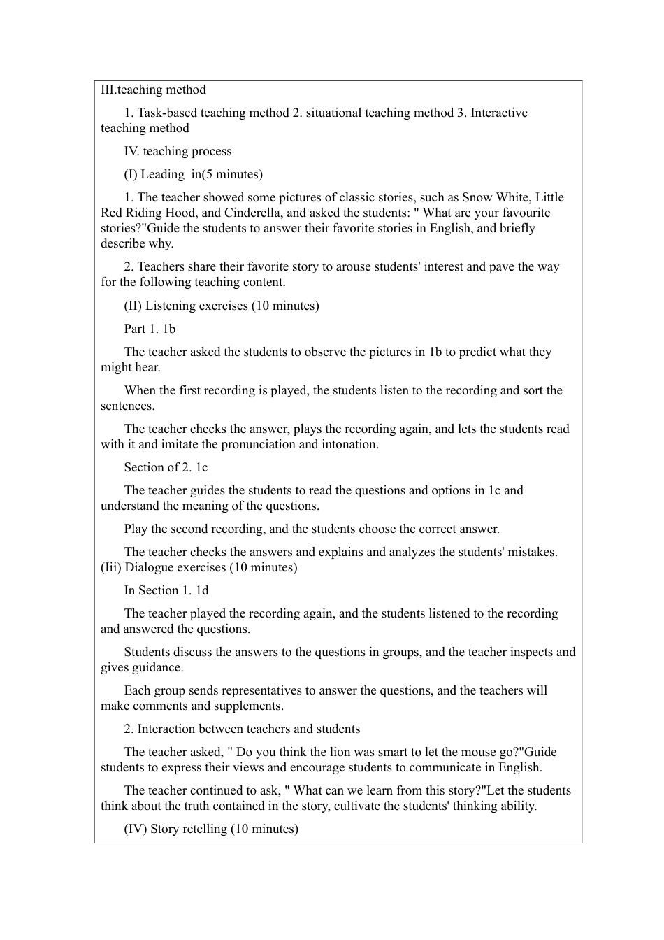 Unit 8 Once upon a time Section A 1a-pronunciation 英文版教案 （人教版七下）.docx_第2页