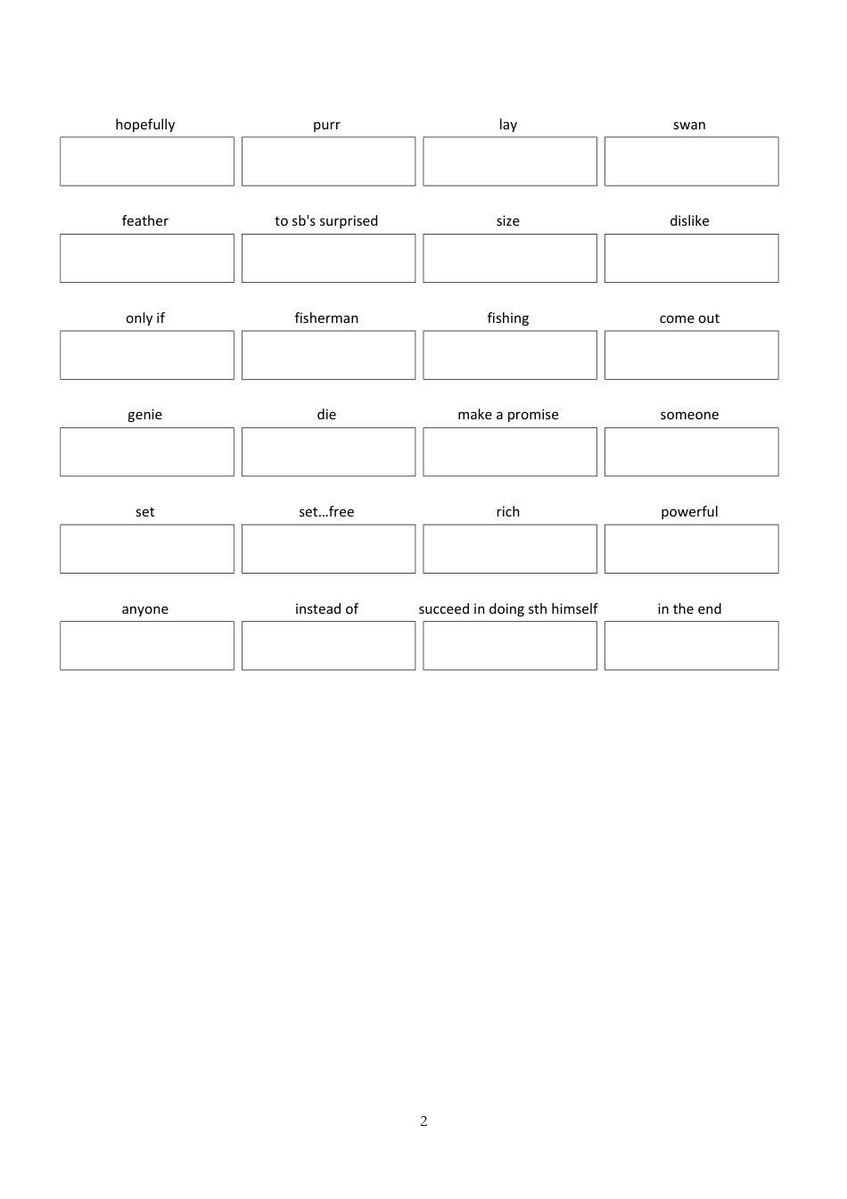 unit8英译汉框框（人教版七下）.pdf_第2页