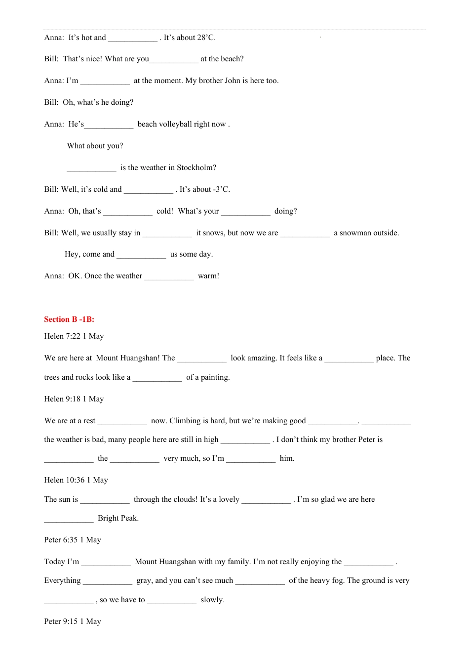 Units 5~6课文挖空（人教版七下）.pdf_第2页