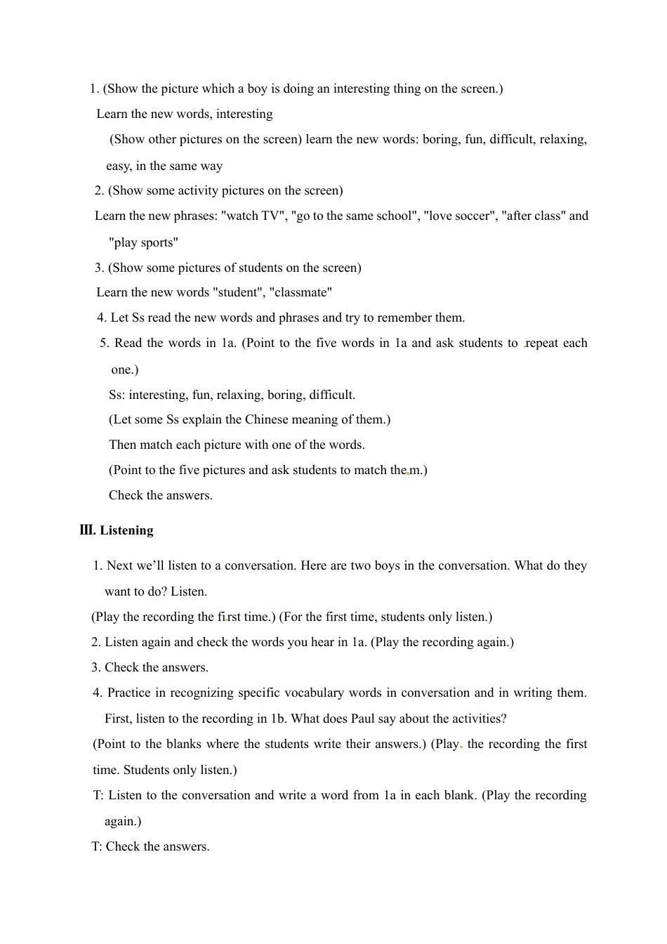 人教七年级上教案：Unit 5   Do you have a soccer ball Section B 1.docx_第2页