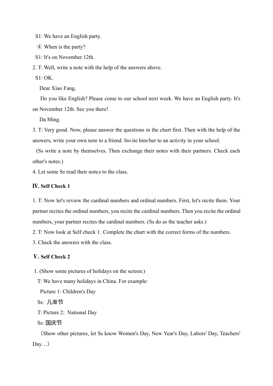 人教七年级上教案：Unit 8 When is your birthday Section B2.docx_第3页