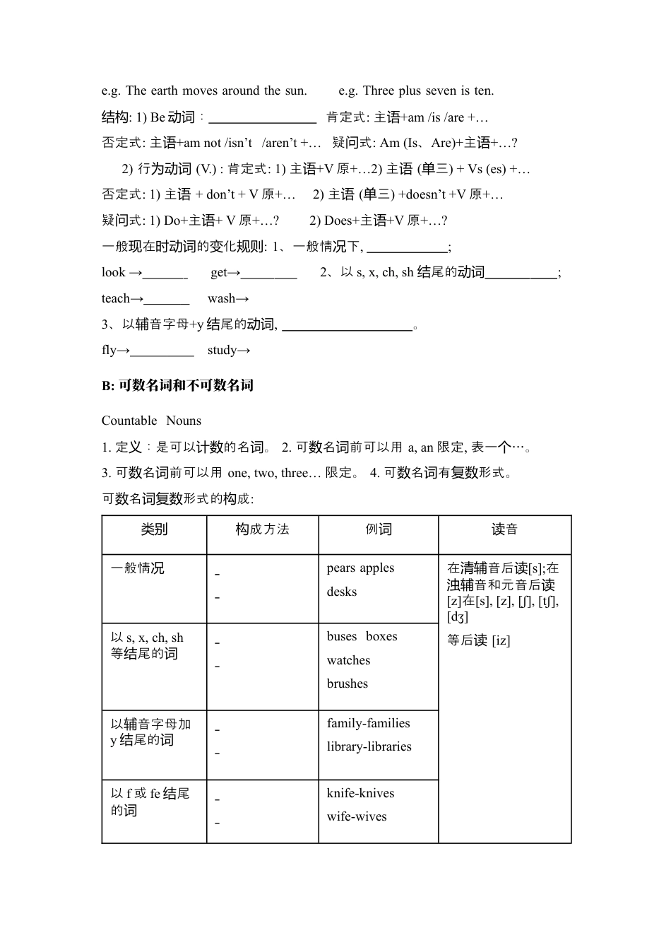 Unit6 Do you like bananas 单元复习 (学案)-人教版英语七年级上册.docx_第3页