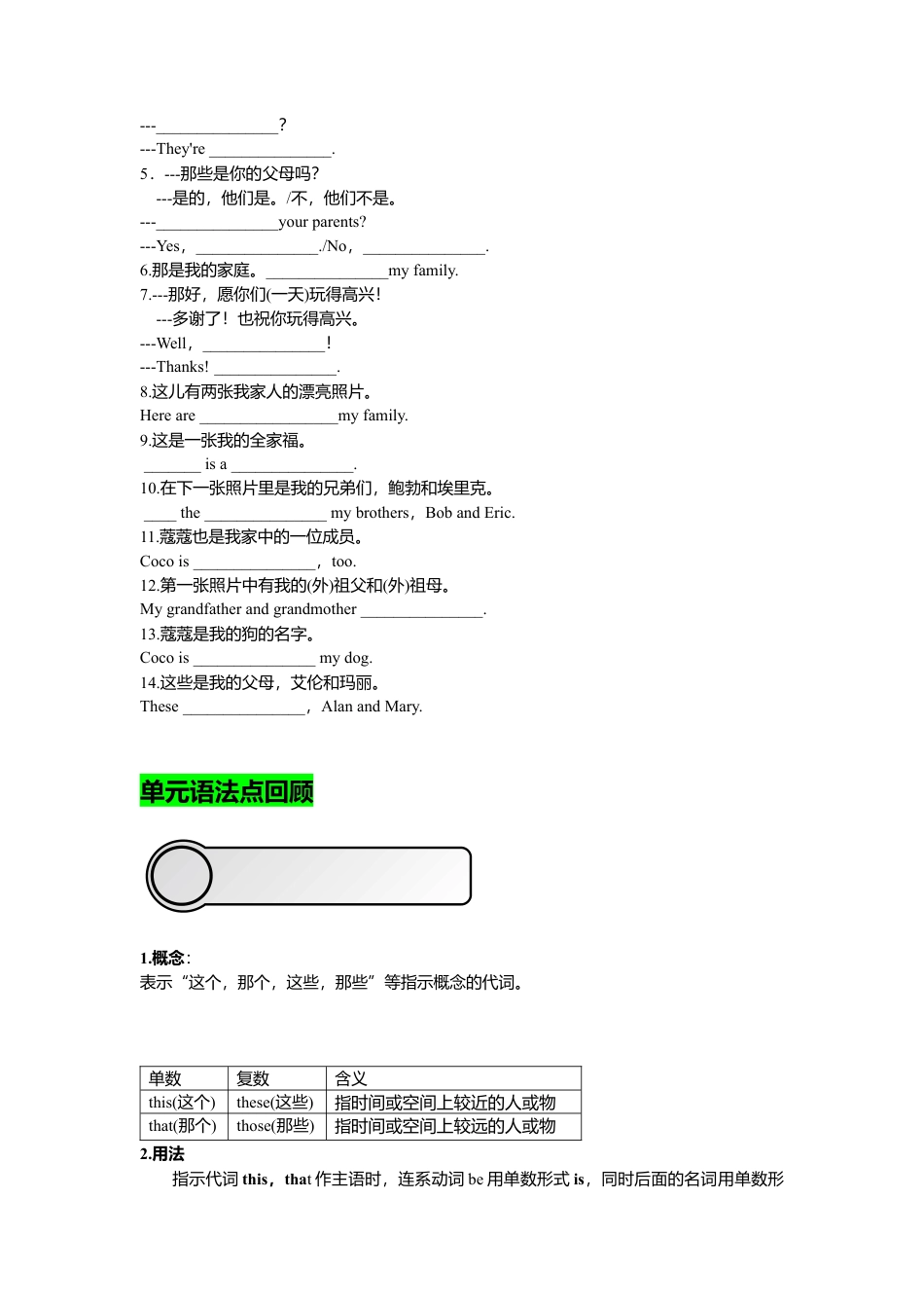 人教七年级上-Unit 2复习课件学生版.docx_第2页