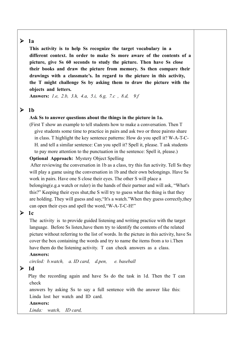 人教七年级上-Unit 3 Section B（1a-1e）教案.docx_第2页