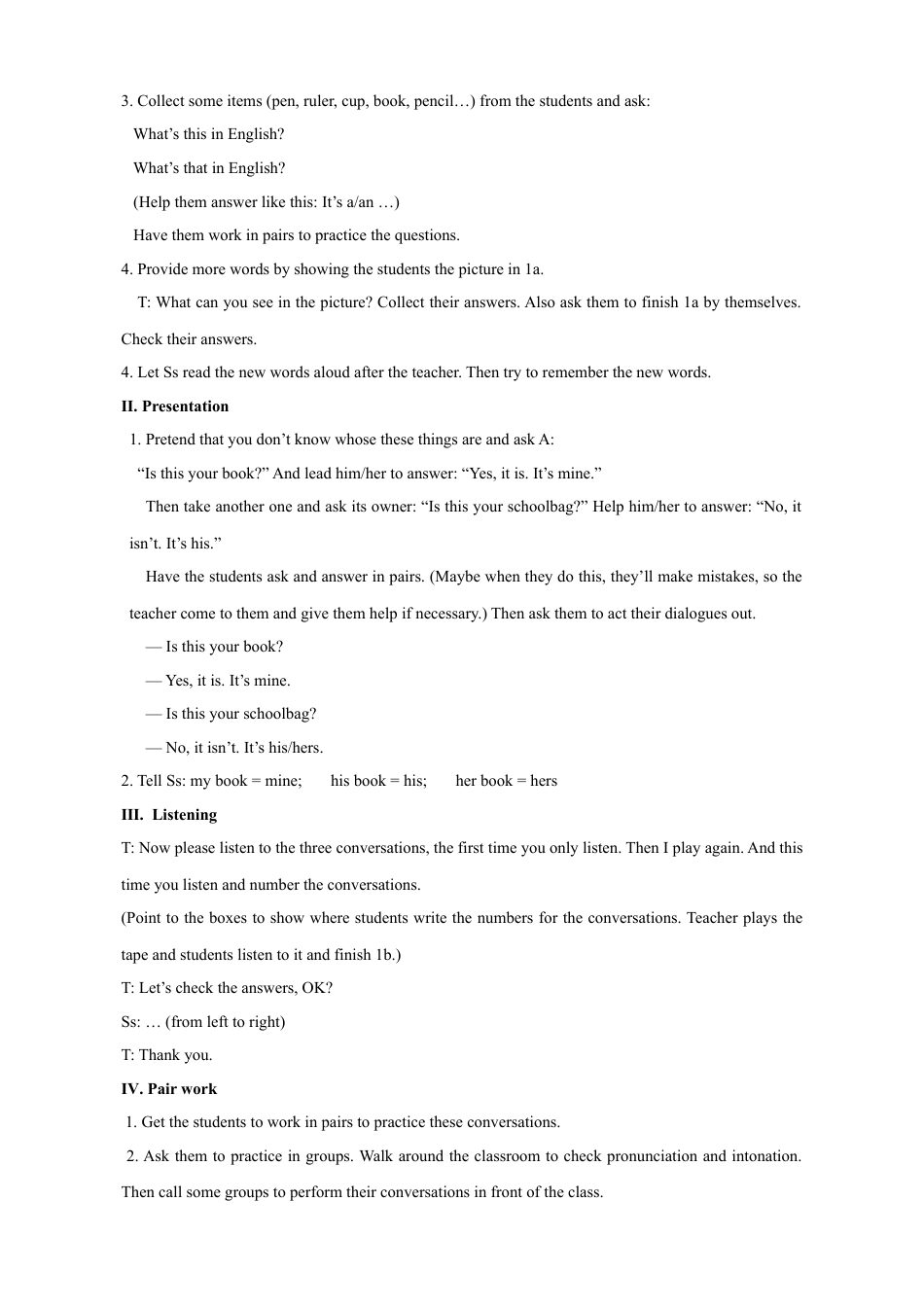 人教七年级上-Unit 3 教案（共计18页）.docx_第3页