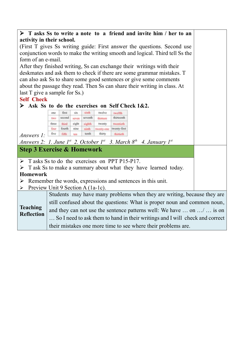 人教七年级上-Unit 8 Section B (3a-Self Check).docx_第2页