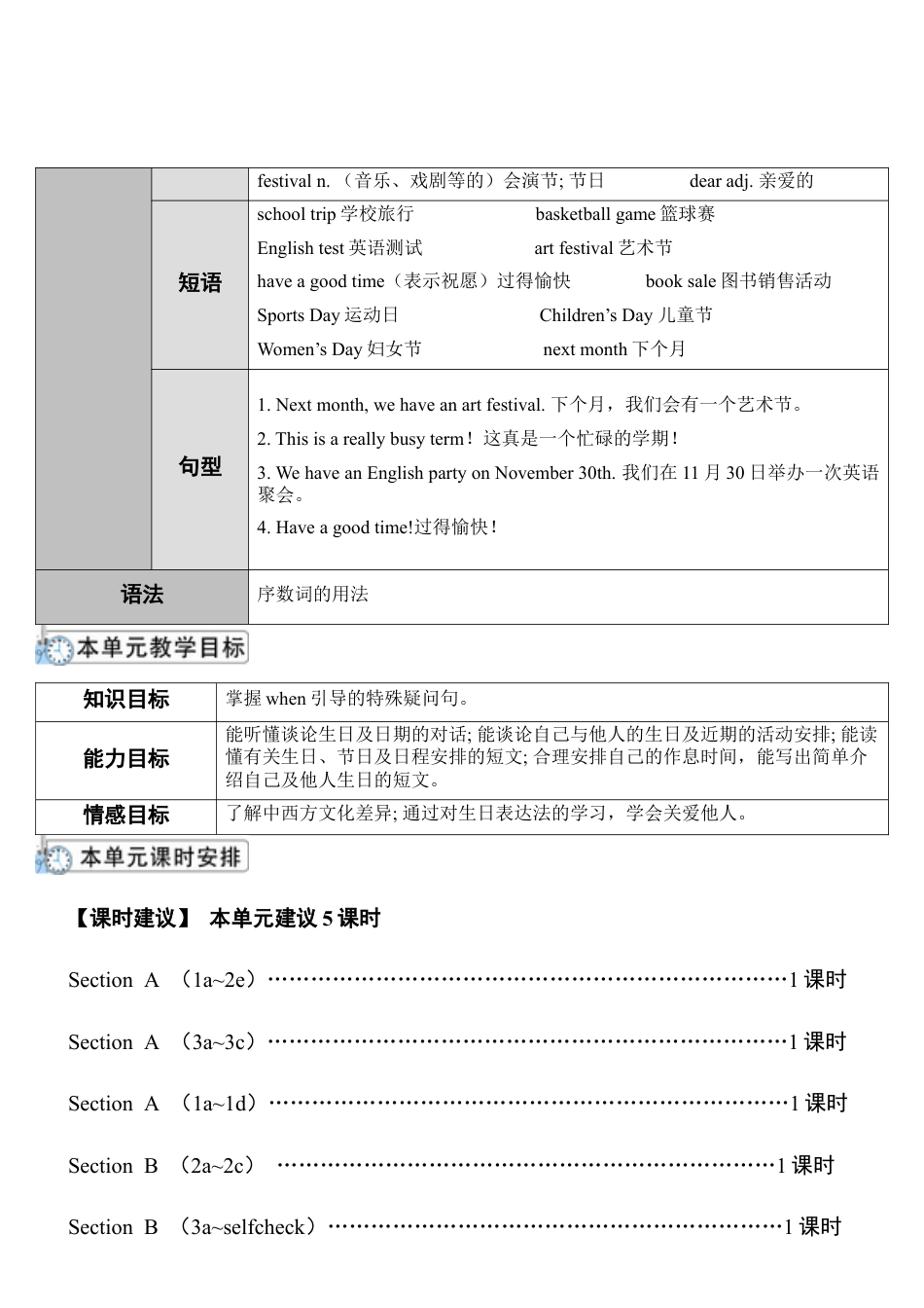 人教七年级上-Unit 8 第1课时-教学计划.docx_第2页