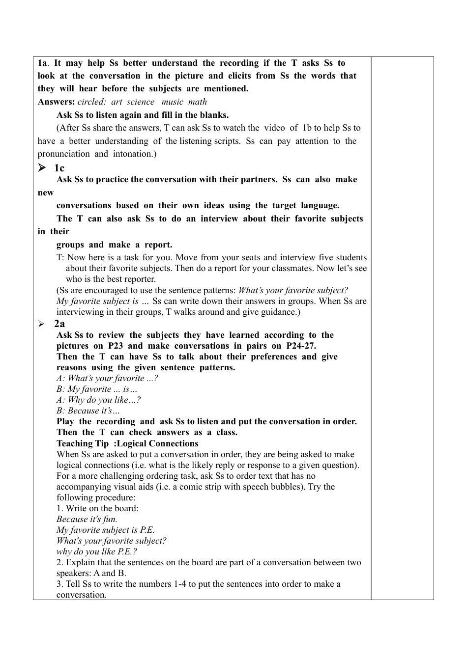 人教七年级上-Unit 9 Section A（1a-2d）教案.docx_第3页