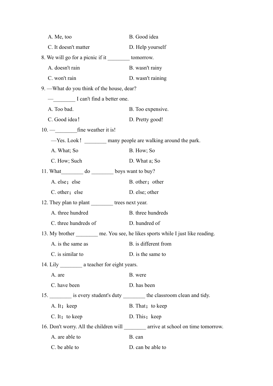 初中英语 句型专项.docx_第2页