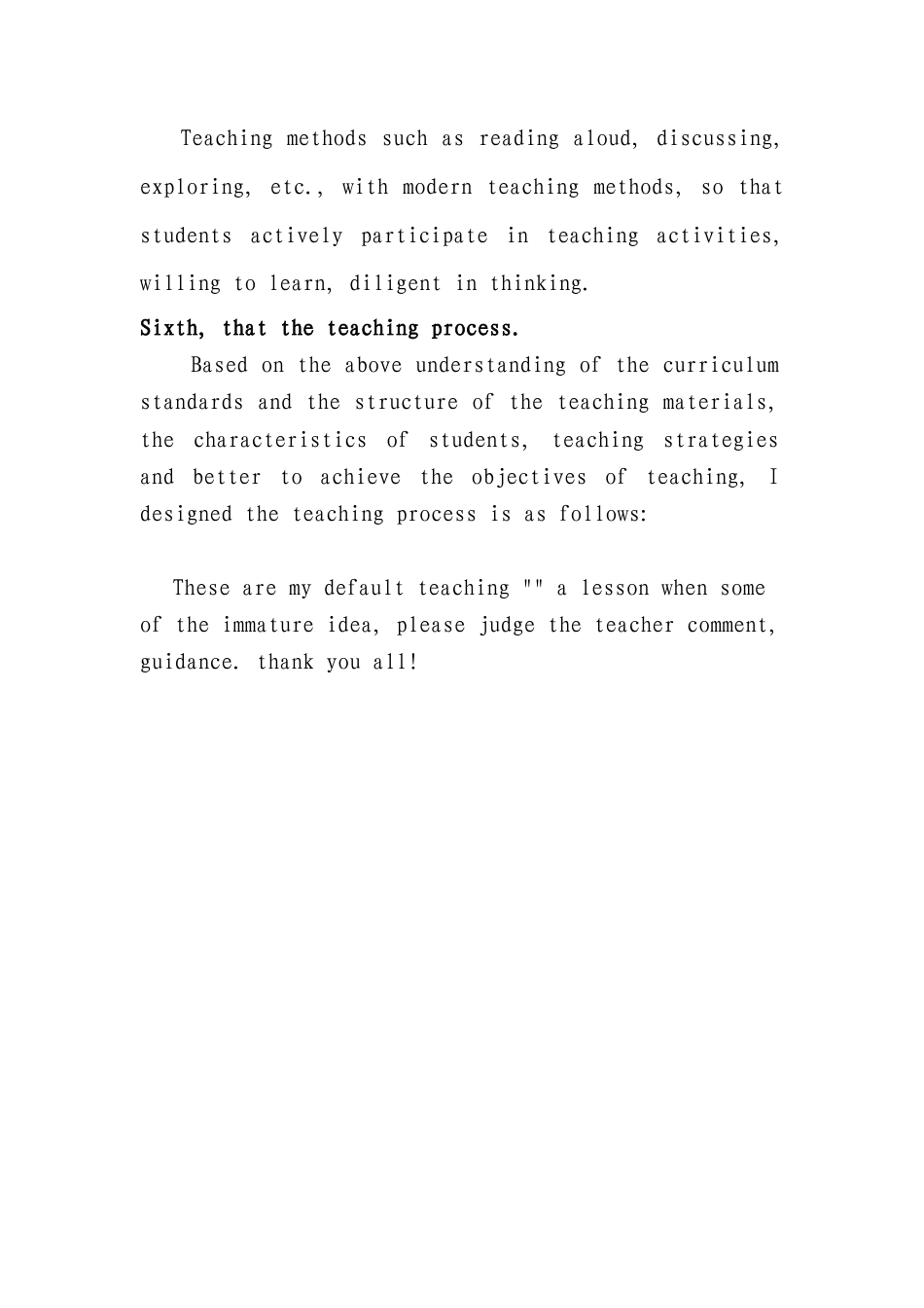 初中英语全英说课模板.docx_第3页