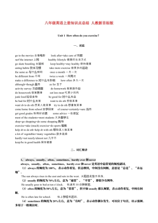 人教版八英上知识点归纳（A）.docx