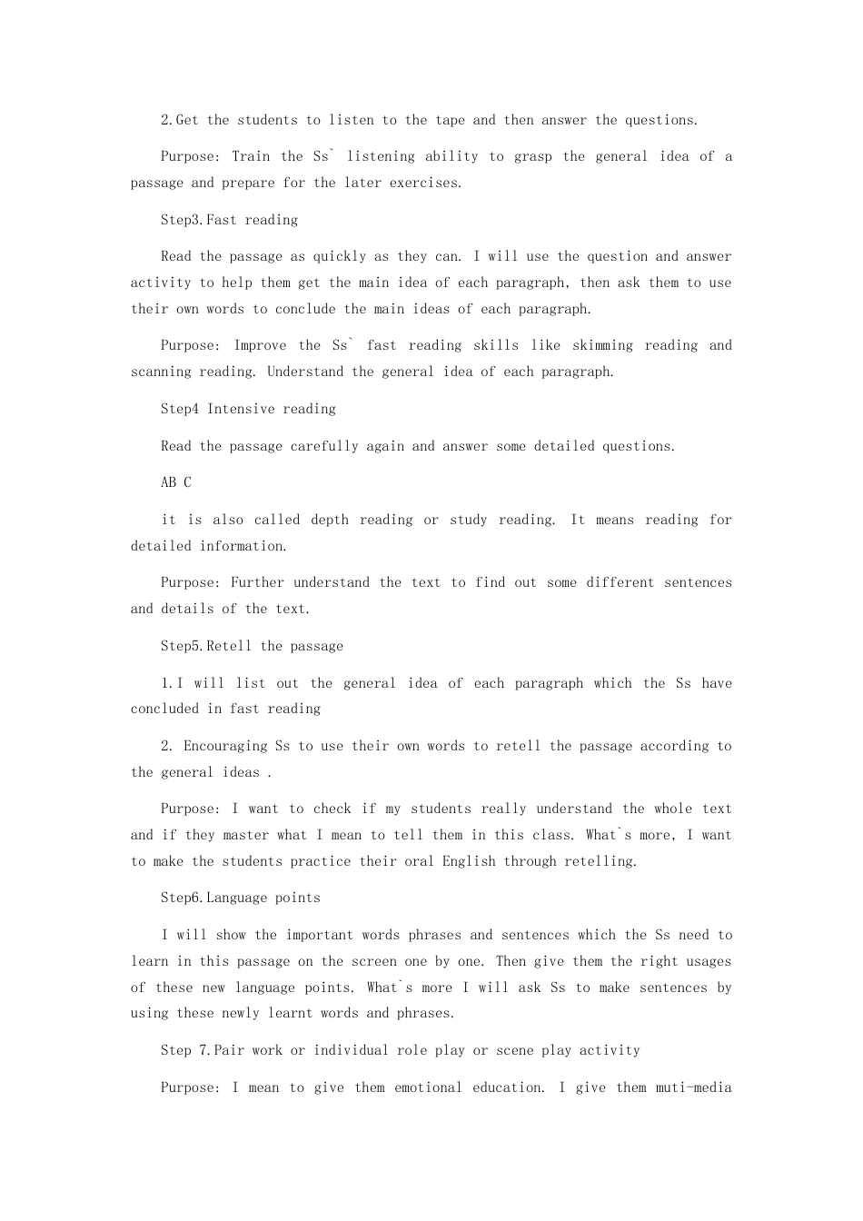 人教版新目标英语八年级下全册试讲教案.docx_第3页