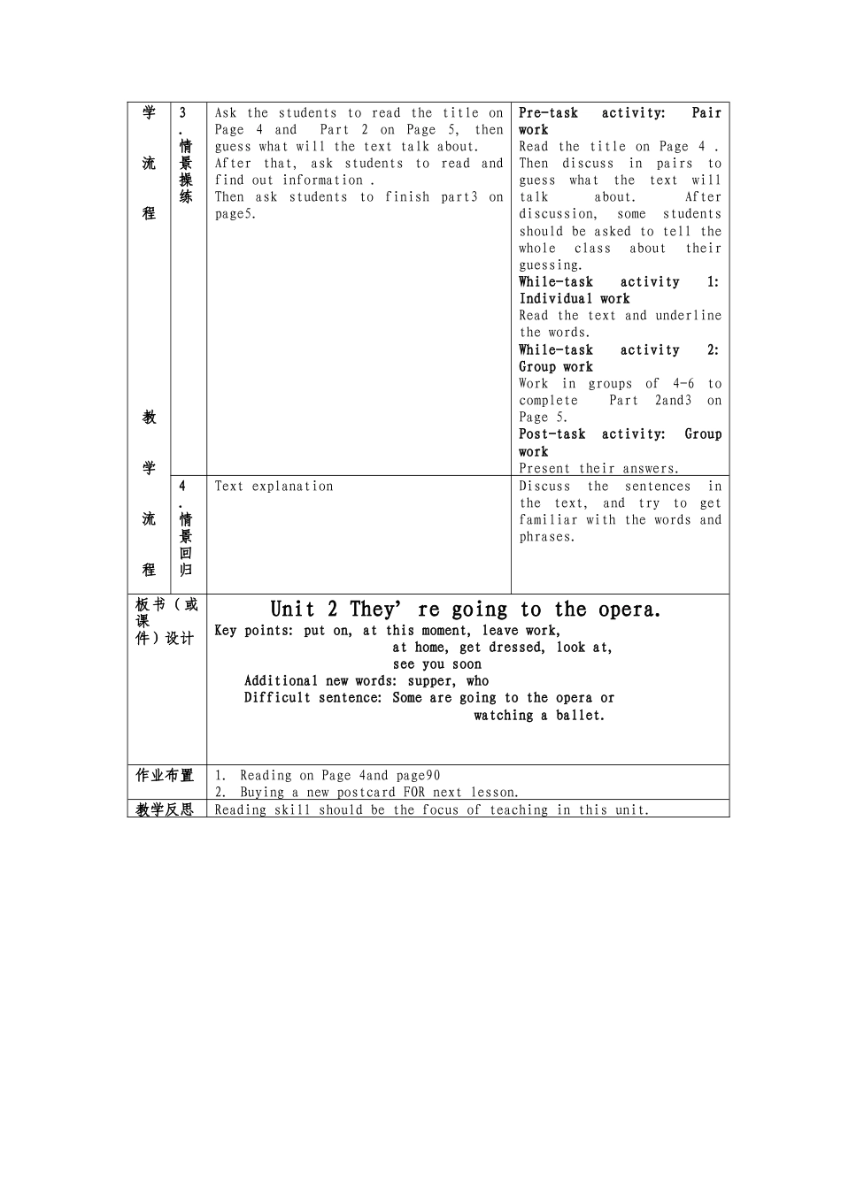 中学英语教案模板-.docx_第2页