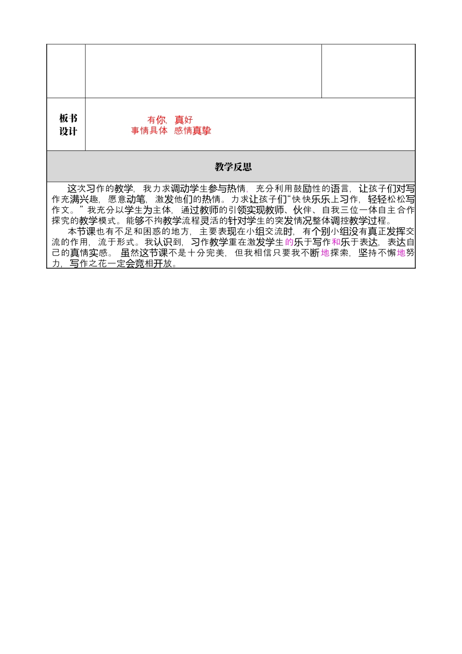 部编版语文六上 习作：有你，真好 教案.docx_第3页