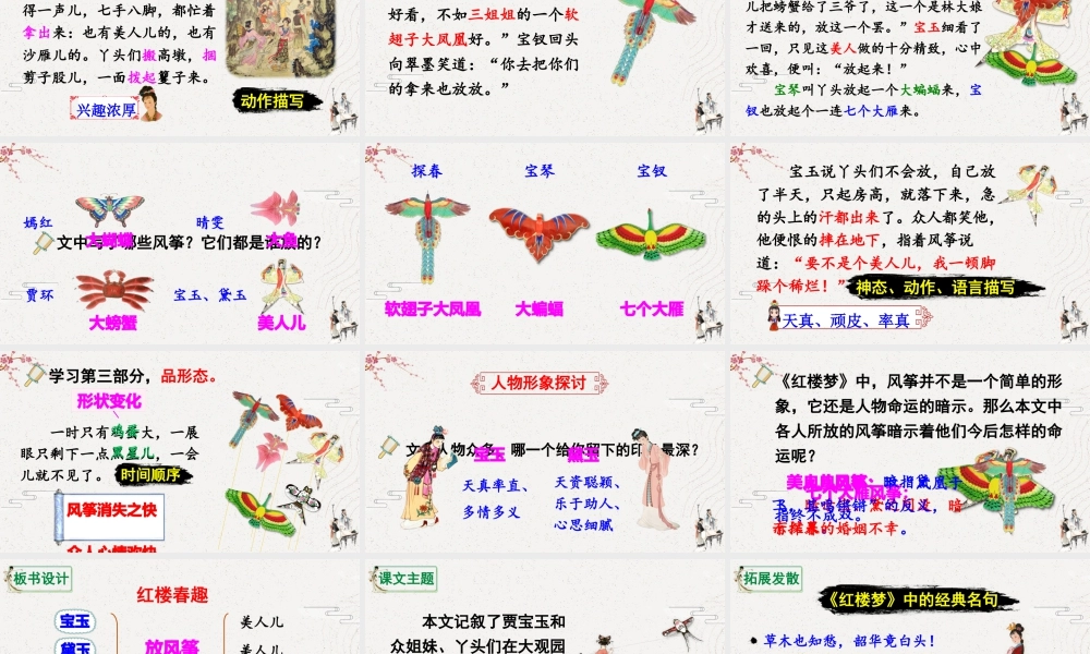 五年级下册课时8 红楼春趣 课件（部编版）.pptx