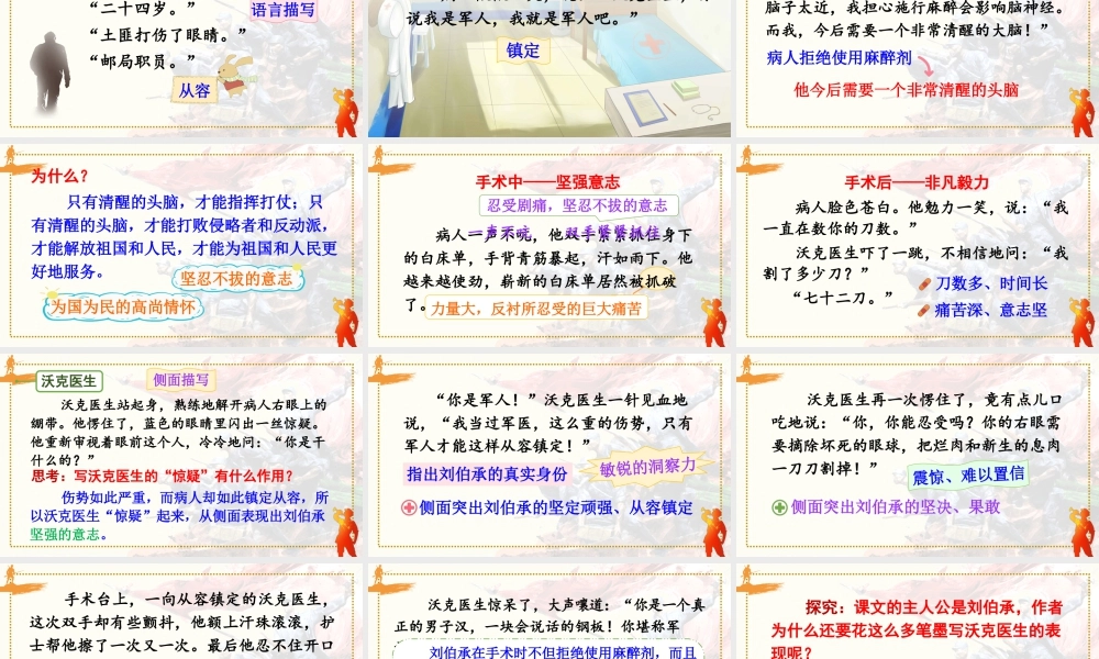 五年级下册课时10 军神 课件（部编版）.pptx