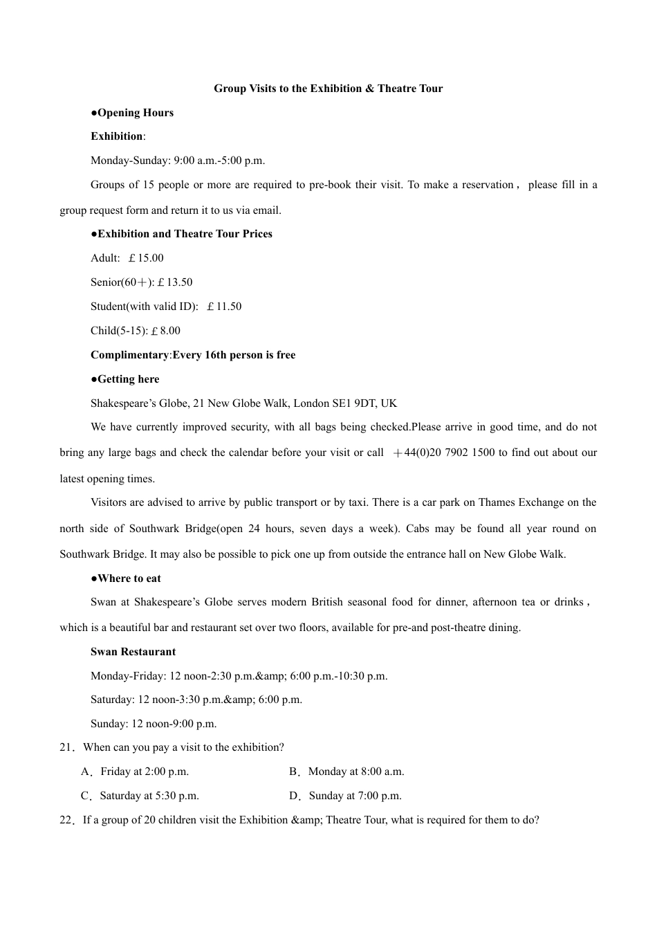 广东省清远市六校2024-2025学年高一下学期期中考试  英语  Word版含解析.docx_第3页