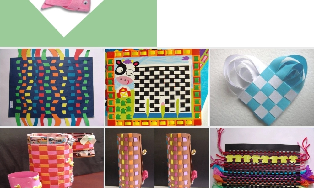 人教版四年级小学美术课件-穿编欣赏.ppt