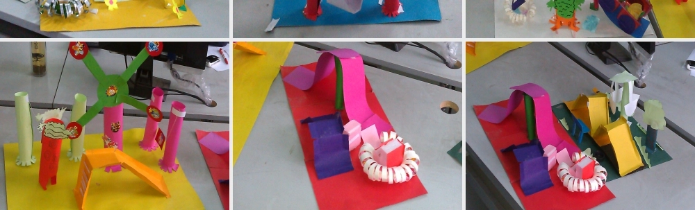 人教版四年级小学美术课件-立体游乐园.ppt