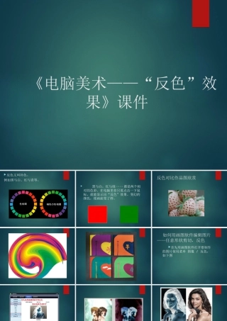 人教版五年级小学美术课件-《电脑美术——“反色”效果》课件03.ppt