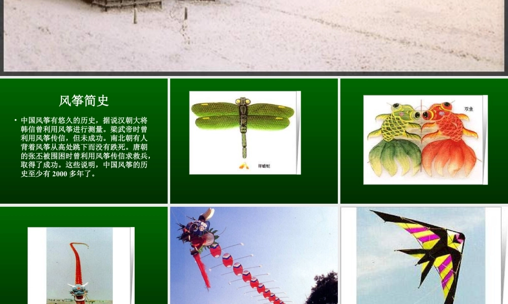 人教版五年级小学美术课件-《风筝的魅力》课件.ppt