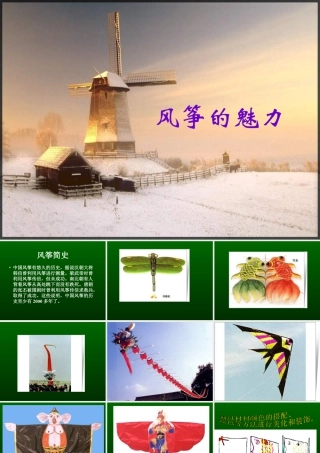 人教版五年级小学美术课件-《风筝的魅力》课件.ppt
