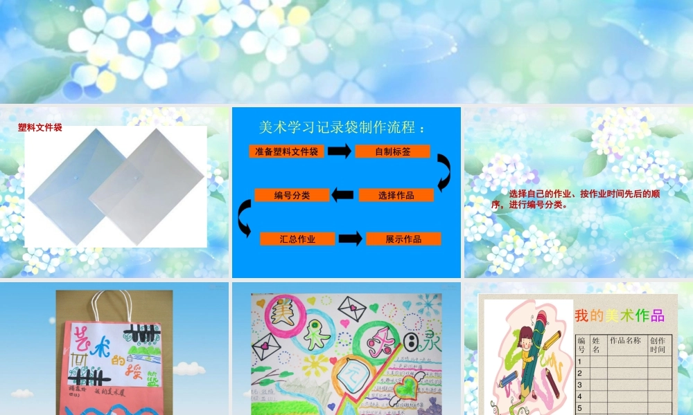 人教版五年级小学美术课件-《美术学习记录袋》课件03.ppt