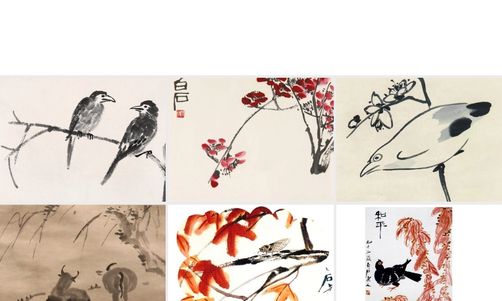 人教版五年级小学美术课件-齐白石作品.ppt