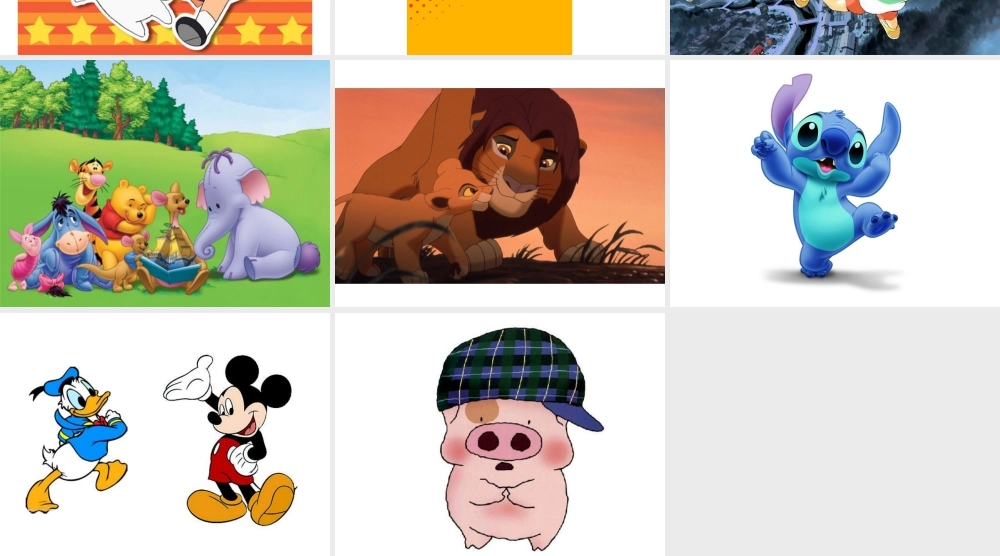 人教版一年级小学美术课件-经典卡通形象欣赏.ppt