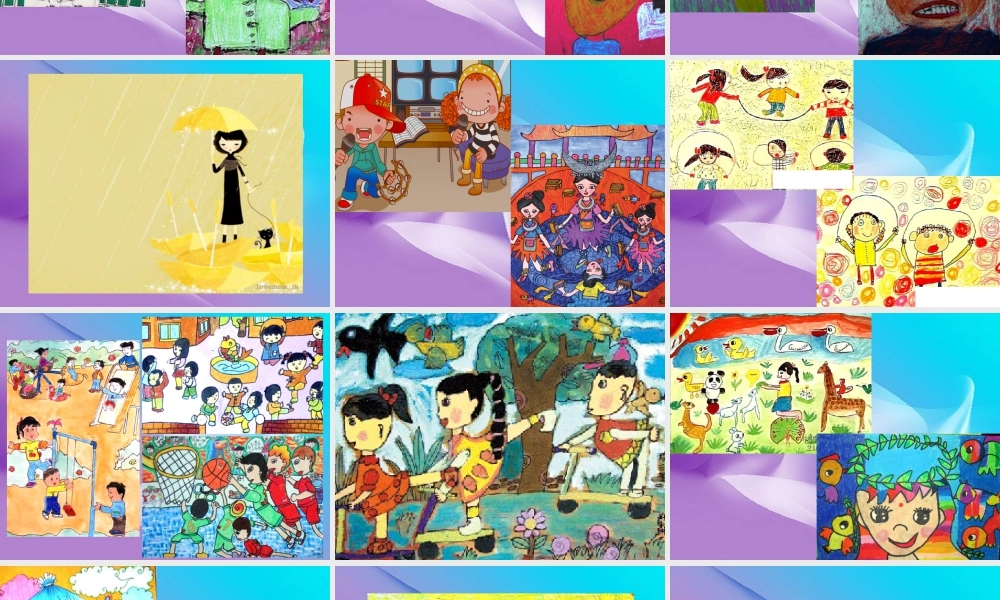 人教版一年级小学美术课件-我的新朋友1.ppt