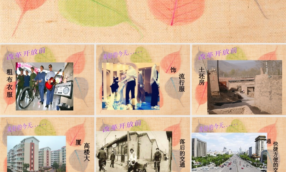 人教版二年级小学美术课件-《家乡变了样》课件3.ppt