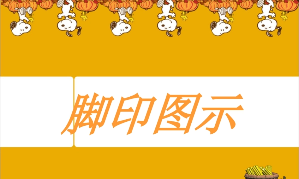 人教版二年级小学美术课件-脚印图示.ppt