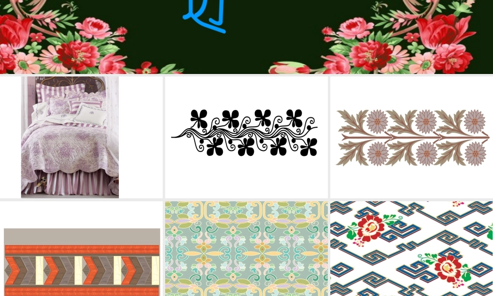 人教版二年级小学美术课件-美丽的花边欣赏.ppt