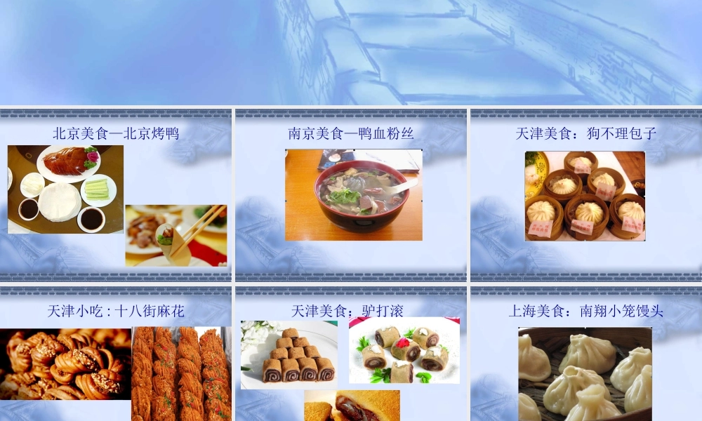 人教版二年级小学美术课件-全国各地美食.ppt
