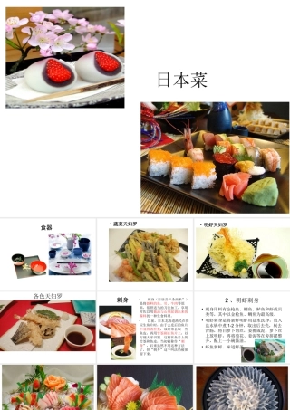 人教版二年级小学美术课件-日本菜.ppt