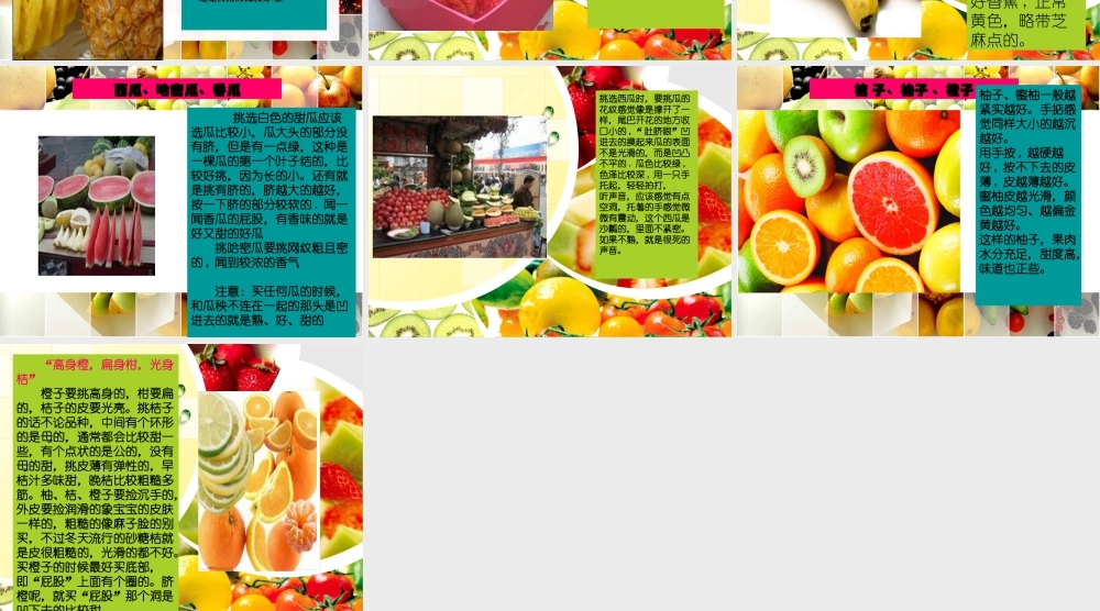 人教版二年级小学美术课件-如何挑选水果.ppt