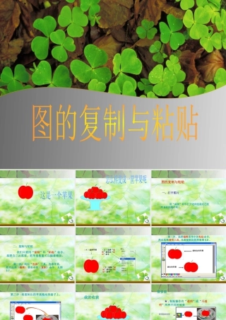 人教版二年级小学美术课件-图的复制与粘贴.ppt