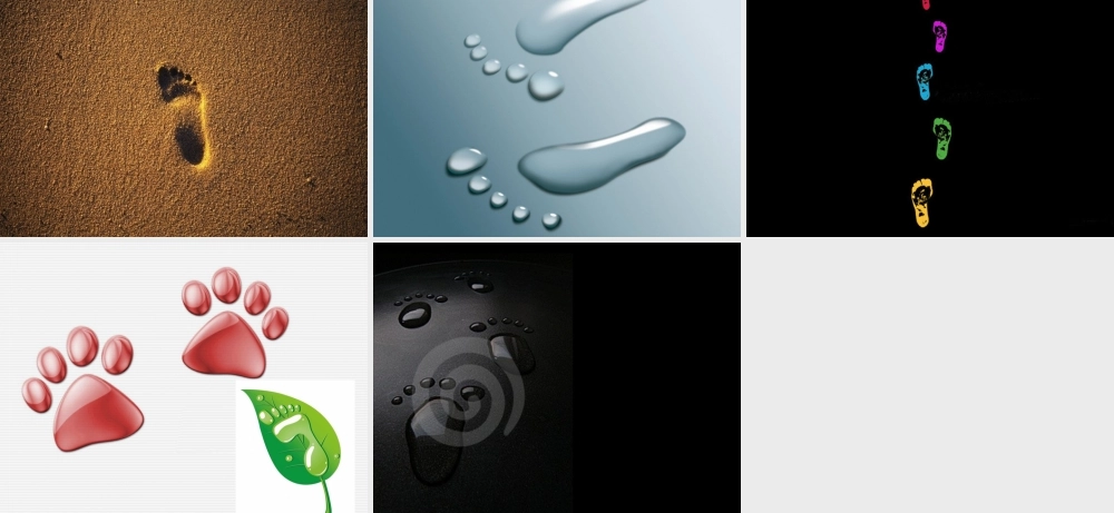 人教版二年级小学美术课件-足迹(脚印).ppt