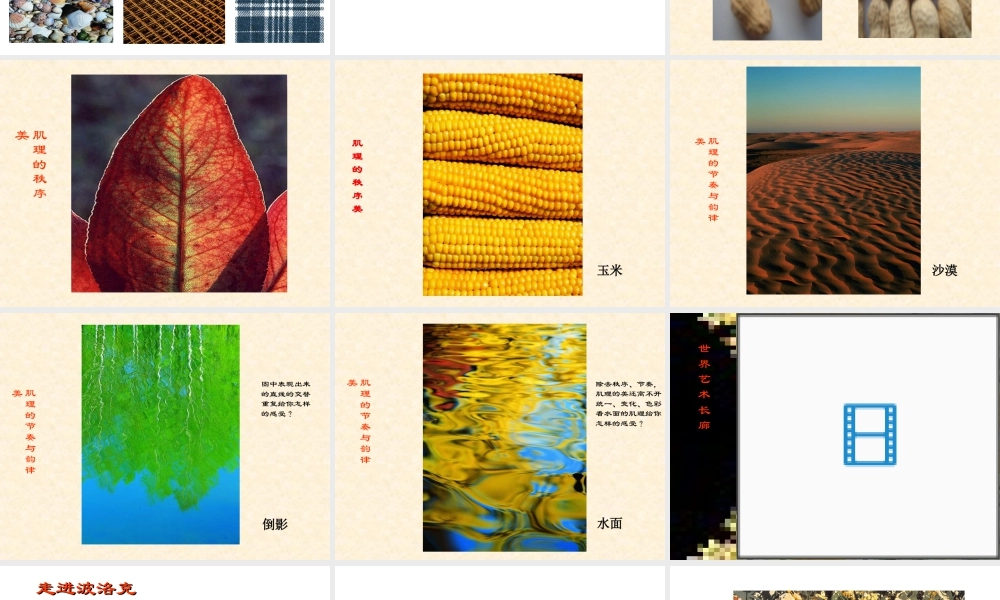 人教版六年级小学美术课件-《寻找美的踪迹》课件02.ppt