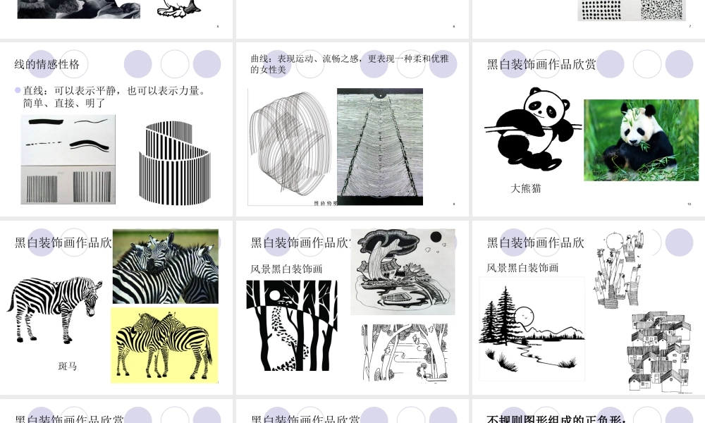 人教版三年级小学美术课件-《黑与白》课件2.ppt