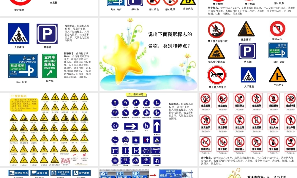 人教版三年级小学美术课件-《认识图形标志》课件.ppt