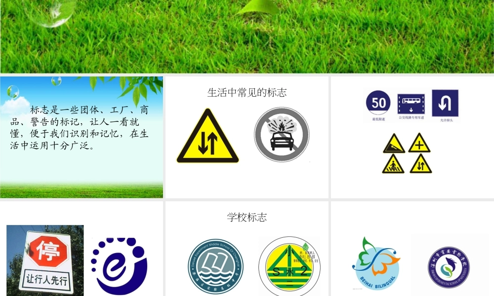 人教版三年级小学美术课件-《我们班级的标志》课件2.ppt