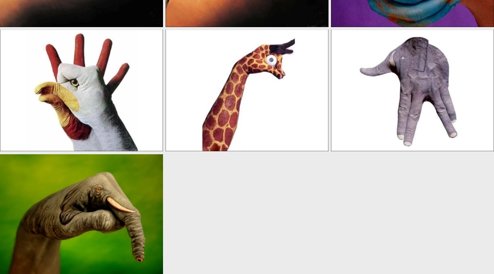 人教版三年级小学美术课件-手形创意欣赏.ppt