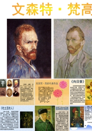 人教版三年级小学美术课件-文森特·梵高.ppt