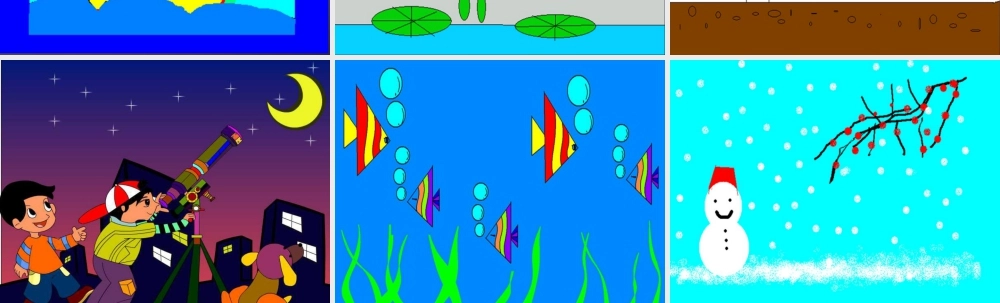 人教版四年级小学美术课件-《电脑美术——“变形”画画》课件2.ppt