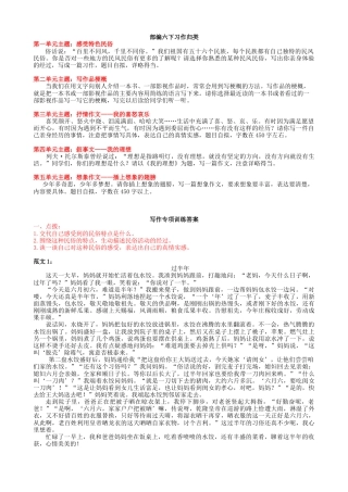 六年级语文下册-习作专项训练.docx