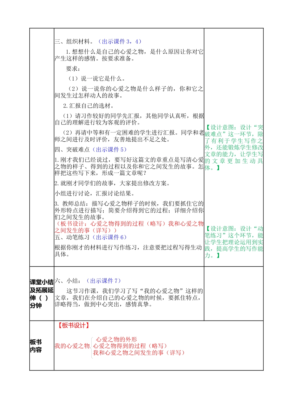 部编版语文五年级上册-习作：我的心爱之物 教案.docx_第2页