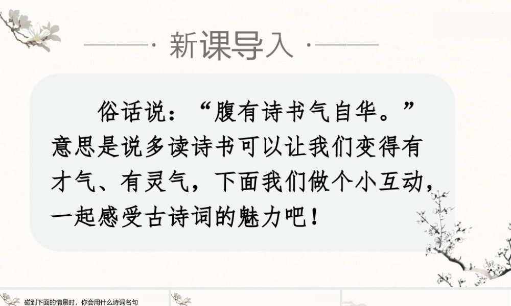 部编版语文五年级上-（上课课件）12.古诗三首 .pptx