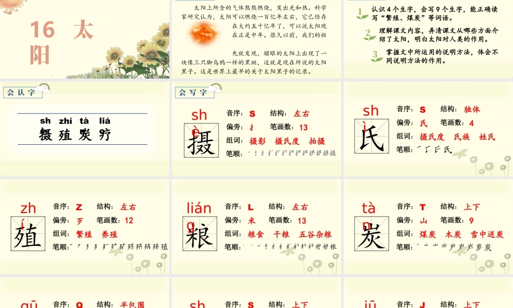 部编版语文五年级上-（上课课件）16.太阳.pptx