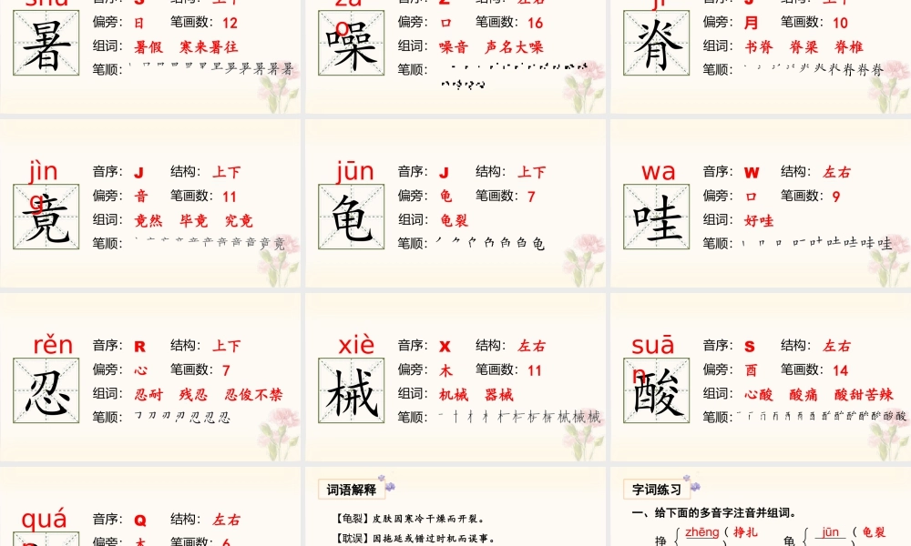 部编版语文五年级上-（上课课件）18.慈母情深.pptx